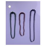 Colored Beaded Necklace Assortment