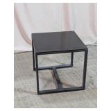 Metal Frame Side Table