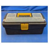 Black & Yellow Plastic Utility Toolbox
