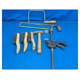 Vintage Hand Saws, Brushes & Tools