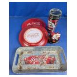 Vintage Coca-Cola & NASCAR Collectibles Lot