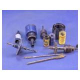 Hole Saw and Drill Accessory Lot