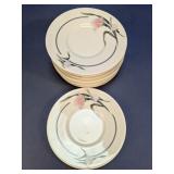Rhine China Pearl Saucers Lot