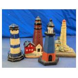 Assorted Decorative Lighthouse Figurines