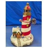 Lighthouse Winter Village Decor