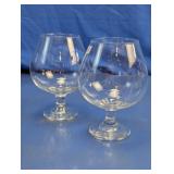 Clear Glass Brandy Snifter