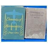 Vintage 1920s-1940s Educational Hardcover Books