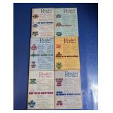 Vintage Reader's Digest Magazines 1983 Lot
