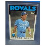 1986 TOPPS HOF GEORGE BRETT CARD
