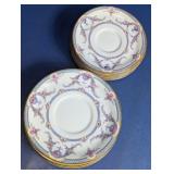 Vintage 14 Royal Worcester Plate Set