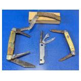 Vintage Pocket Knives & Multi-Tool Lot