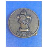Pacer Fire Hydrant Round Belt Buckle