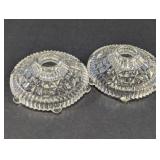 Pair of Anchor Hocking Stars and Bars C
