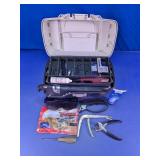 Plano Fishing Tackle Box with Assorted Gear Lot