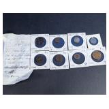 Mixed International and US Vintage Coin Lot