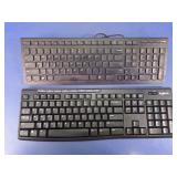 Logitech & Lenovo Computer Keyboards Duo