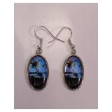 Morpho Butterfly Wing Sweater Clip