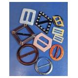 10 Art Deco Designed Belt Buckles