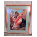 Southwestern Style Framed Portrait Print