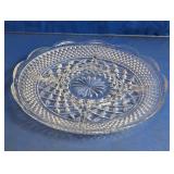 Glass Divided Serving Tray