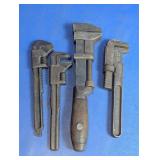 Vintage Pipe Wrench Assortment