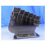Modern Black Acrylic Display Stand