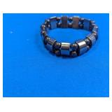 Magnetic Hematite Stretch Bead Bracelet