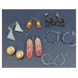 Vintage and Fashion Costume Earrings Lot