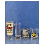 Vintage Novelty and Souvenir Shot Glasses Lot