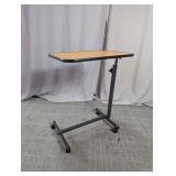 Adjustable Overbed Table on Wheels 24'W