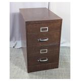 Faux Wood Filing Cabinet & Window Film