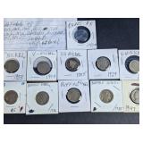 10 Buffalo Nickels + 1 2024-D Nickel New! But
