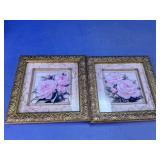 Kirkland's Framed Pink Floral Wall Art