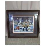 Jane Wooster Scott Winter's Eve Framed Art
