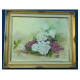 Framed Floral Print by Sylvia Ament