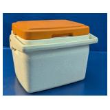 Vintage Insulated Cooler w/ Carry Handle