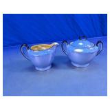 Noritake Lusterware Creamer & Sugar Set