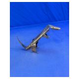 Brass Alligator Figurine