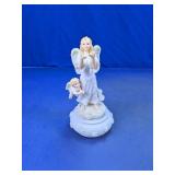 Christmas Mama Angel & Baby Music Box