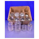Glass Jar Assortment with Storage Box