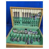 Silver-Tone Flatware Set