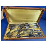 Silver-Tone Flatware Set