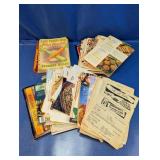 Vintage Cookbooks & Recipe Clippings Lot