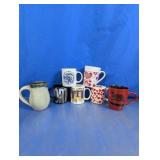 Assorted Printed Ceramic Mugs