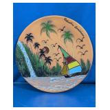 Hand-Painted Decorative Wall Plate