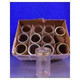 Ball Quilted Crystal Jars with Box