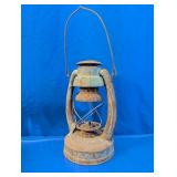 Vintage Rustic Metal Kerosene Lantern