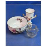 Porcelain Teacup & Mini Vessel Lot