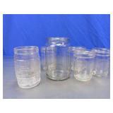 Assorted Glass Jar & Mug Collection