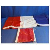 French Tricolor Flag Assortment